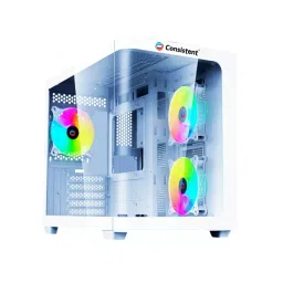 Consistent LEGENDOR Gaming Cabinet White Supports Micro ATX Motherboard, CIG2007-image-13