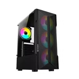 Consistent Neon Gaming Cabinet Black Supports Micro ATX/Mini ATX/ATX Motherboard, CIG2002-image-15