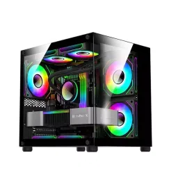 Consistent Sniper Gaming Cabinet Black Supports Micro ATX/ITX Motherboard, CIG2005-image-12