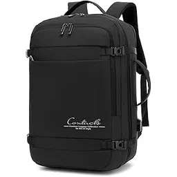 contacts Expandable Travel Backpack 40L, Waterproof, USB Charging, Anti-Theft Pocket, 17" Laptop Compartment, TSA-Friendly 180° Opening for Business, Work, and Travel-picture-27