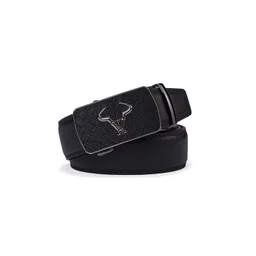 CONTACTS Men Black Leather Belt-picture-18