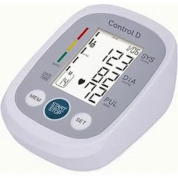 Control D Homely Smart Automatic Digital Blood Pressure Monitor Hypertension Indicator Upper Arm Portable BP Machine Power with USB-C Port-picture-25