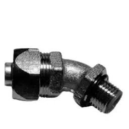 Controlwell M25x1.5 45Angled Conduit Fitting Nickel Plated Brass BBFM-04 45-picture-26
