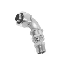 Controlwell M50X1.5 Nickel Plated Brass 90° Elbow Conduit Gland EBLN5MB-picture-20