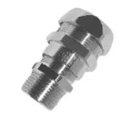 Controlwell M50X1.5 Nickel Plated Brass Straight Conduit Gland EBLS5MB-picture-11