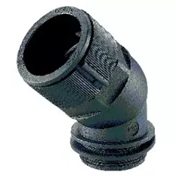Controlwell Pg 21 Black 45°. Angular Connector Pg Thread PAC-P21B-picture-28