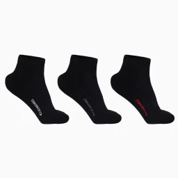 converse 3-Pack Black Ankle Socks unisex socks-picture-29