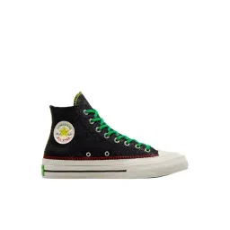 Converse Unisex Daily Paper Chuck 70 High Top Black Sneakers-picture-16