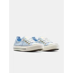 Converse Women Colourblocked Round Toe Lace-Ups Sneakers Shoes-picture-22