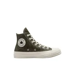 Converse Women's Chuck 70 Snakeskin Print High Top Green Sneakers-picture-29