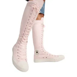 Converse Women's Chuck Taylor All Star Ruffles & Bows XX High Top Pink Sneakers-picture-17