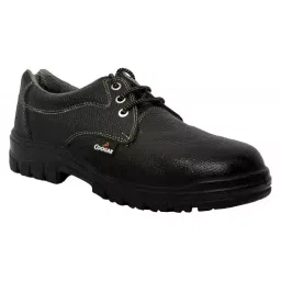 Coogar Steel Toe Safety Shoes Low Shoe Derby Pattern Style Low Ankle Size UK 9 Black-picture-17