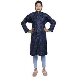 cool dealzz Barsati Rainwear Women's Waterproof Long Coat Raincoat with Adjustable Hooded-picture-12