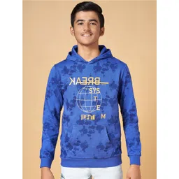 Coolsters by Pantaloons Boys Abstract Printed Hooded Cotton Pullover-picture-43