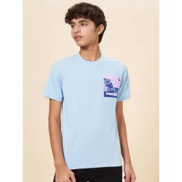 Coolsters by Pantaloons Boys Blue Cotton Printed T-Shirt-picture-14