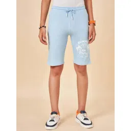 Coolsters by Pantaloons Boys Clear Sky Cotton Graphic Shorts-picture-38