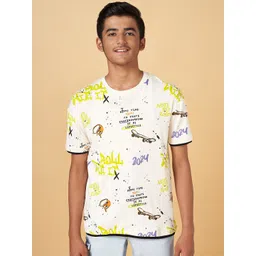 Coolsters by Pantaloons Boys Typography Printed Cotton T-shirt-picture-28