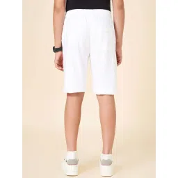 Coolsters by Pantaloons Boys White Cotton Printed Shorts image 2