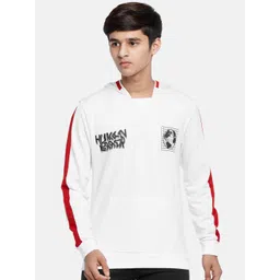 Coolsters by Pantaloons Boys White Printed Hooded Cotton Sweatshirt-picture-24
