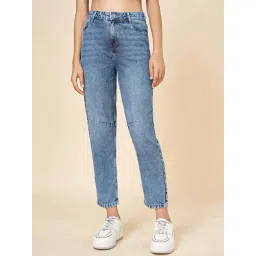 Coolsters by Pantaloons Girls Medium Blue Cotton Solid Jeans-picture-11