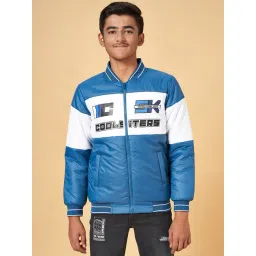 Coolsters by Pantaloons Kids Blue Printed Full Sleeves Jacket-picture-11