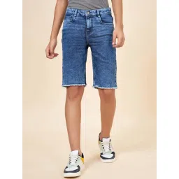 Coolsters by Pantaloons Kids Blue Regular Fit Shorts-picture-33