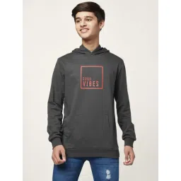 Coolsters by Pantaloons Kids Grey Cotton Printed Full Sleeves Sweatshirt-picture-33