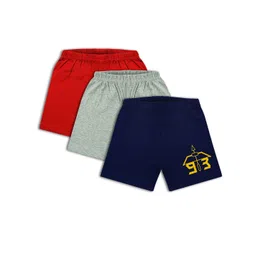 CoolTees4U ack Of 3 Boys Graphic Printed Cotton Shorts-picture-12