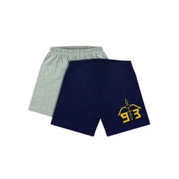 CoolTees4U Kids Pack of 2 Graphic Printed Cotton Shorts-picture-58