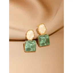 COOLWOOL Geometric Drop Earrings-picture-18