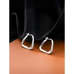 COOLWOOL Geometric Hoop Earrings image 5