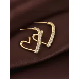 COOLWOOL Heart Shaped Drop Earrings-picture-33