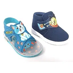 coolz Kids Chu-Chu Sound Musical First Walking Shoes and Sandals Baby Boys and Baby Girls for 9-21 Months (Combo-Pack of 2 Pairs)-picture-41