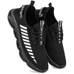 COOPERWINGS Shoes Men Gym – Stylish Sports Shoes for Men Running, Durable Black Sneakers for Everyday Use-picture-54