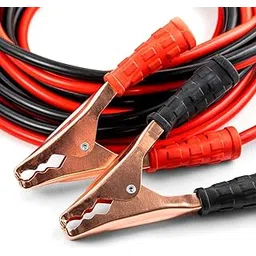 COOZO Car Heavy Duty Auto Jumper Cable Battery Booster Wire Clamp with Alligator Wire, 2.21m/500 Amp (Red&Black)-picture-25