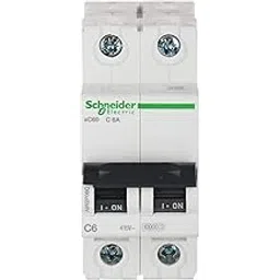COPPE- Schneider's Electric Acti 9 6A MCB, 2 Pole, C Curve – Acti9 Miniature Circuit Breaker for Home & Industrial Use-picture-23