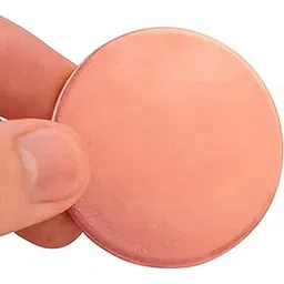 Copper Sheet Plate Pure Copper Metal Sheet Foil Round Solid Plate for Industrial Machinery, 3mm Thick,Diameter:13cm-picture-24