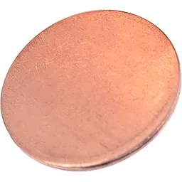 Copper Sheet Plate Pure Copper Metal Sheet Foil Round Solid Plate for Machine Decoration, Thickness 2.5mm,Diameter:15cm-picture-25