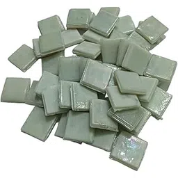 Coral Pearl White HK042 Glass Mosaic 15x15mm Tiles 100 gm Pack-picture-27