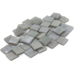 Coral Timberwolf Gray HK044 Glass Mosaic 15x15mm tiles 100 gm pack-picture-24