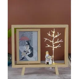 coral tree Led Tree & Women Decorated Photo Frame-picture-29