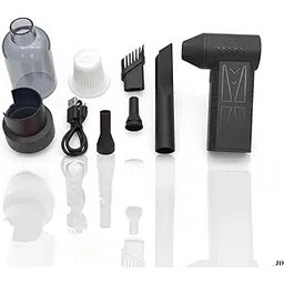 𝐃𝐑𝐔𝐌𝐒𝐓𝐎𝐍𝐄 𝟏+𝟏 𝐘𝐄𝐀𝐑 Cordless Air Duster – High-Speed Rechargeable Air Blower with Adjustable Nozzle for Computers, Keyboards, Home, Car & Outdoor Cleaning-image-5