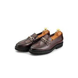 CORDWAINERS Men Leather Formal Loafers-picture-30