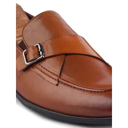 CORDWAINERS Men Leather Formal Loafers image 2