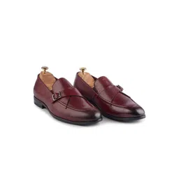CORDWAINERS Men Leather Formal Monk Shoes-picture-18