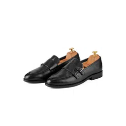 CORDWAINERS Men Leather Formal Monk Shoes-picture-16
