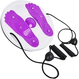 Core Ab Twister Board Home Use Aerobic Sports Noise Free Waist Twisting Disc Purple-picture-11