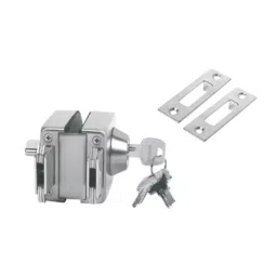 Core Stainless Steel Wall To Glass Door Lock Without Cutout CWCL-8-picture-19