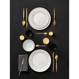 Corelle Gold Golden Infinity 17cm Small Plate Pack of 6-picture-25