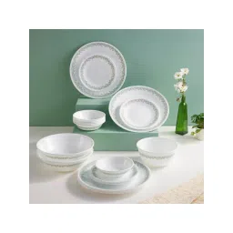 Corelle Multicolor Glass Spring Blossom Mint Bachelor Set 4 Pcs-picture-23